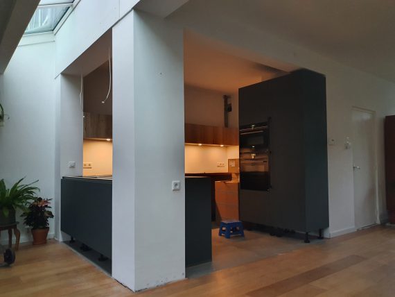 Foto doorbraak keuken Nijmegen na